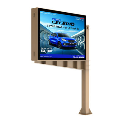 Eenvoudige installatie 8000nits IP65 p6 digitaal display led scherm billboard buiten advertenties