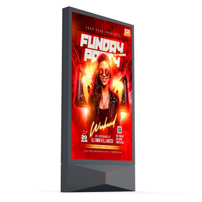 IP65 waterdicht 3840hz P4 P5 P6 P8 P10 10000nits mupi digitale buiten digitale led signage