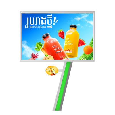 Digitaal display met hoge helderheid 8000nits IP65 P6 waterdicht buiten advertentie led billboards
