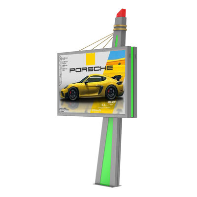 Op maat gemaakte high-end design 1920hz p6 waterdicht buiten advertentie display led billboard