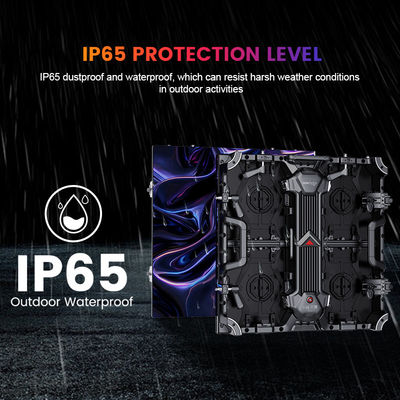 Professionele P4.81 stage verhuur LED-scherm met aluminium kast voor verhuur