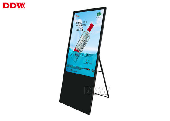 Het hete bevorderingsrestaurant 32 duimlcd digitale affiches toont signage van 1080P het digitale draagbare reclamescherm displayer