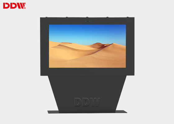 Staand 1500 nits LCD digitaal signage display voor buiten expositie, 47 ′′ heldere displays