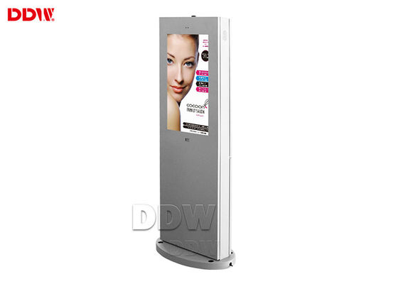 Resolutie 1920x1080 Buiten Digitaal Display Tekens 55''Floor Standing Outdoor Totem