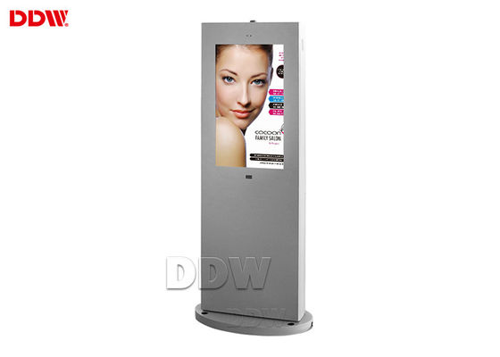 65 inch groot scherm buiten digitale signage kiosk, 10bits / kleur digitale display signage