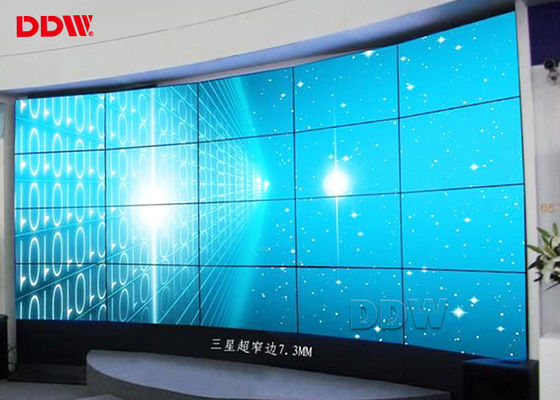 55 Frameless LCD de Vertoning HDMI VGA DVI signaleert 700 Neten met Samsung-Comité