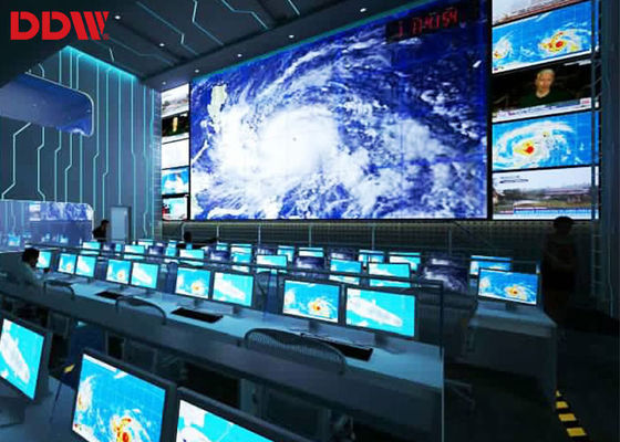 Hoge Resolutiekabeltelevisie Videomuur voor Luchthaven, Post HD 1920x1080P